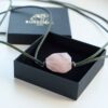 Bracelet-Choker Rose Quartz