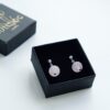 Earrings Rose Quartz